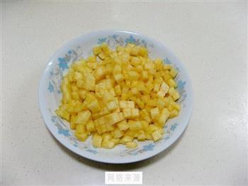 培根菠萝炒饭的做法步骤5