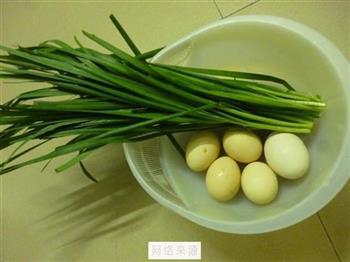 韭菜煎鸡蛋的做法步骤1