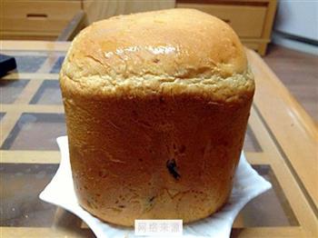 面包机版葡萄干面包的做法图解12
