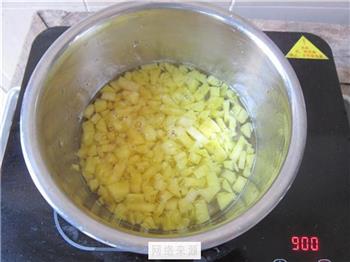 菠萝果冻的做法步骤5