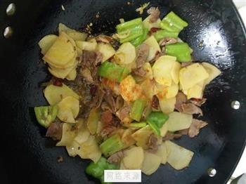 土豆青椒肉片的做法步骤14