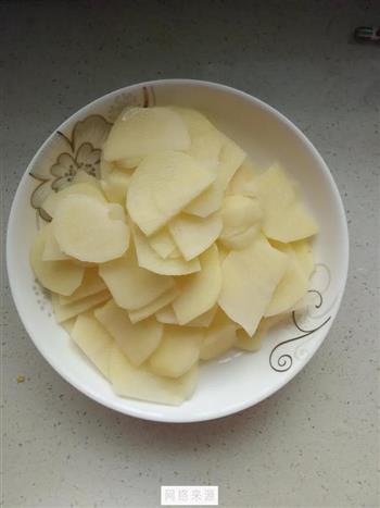 土豆青椒肉片的做法步骤2