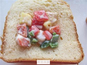 蔬果沙拉及三明治的做法图解8