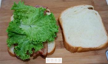 三明治的做法图解4