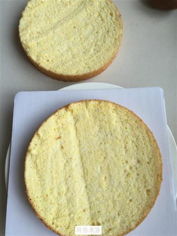 水果奶油裱花蛋糕的做法步骤2
