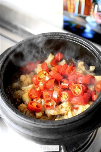 干锅豆豉花菜的做法图解8