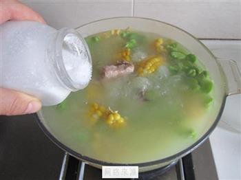 玉米蚕豆排骨汤的做法步骤10
