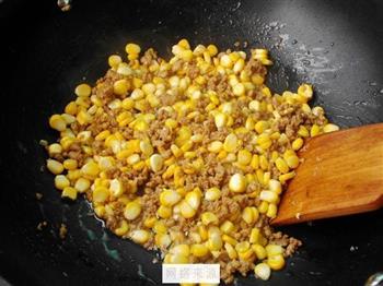 肉末辣炒玉米的做法步骤6