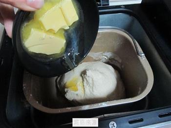 花生酱手撕面包的做法步骤2