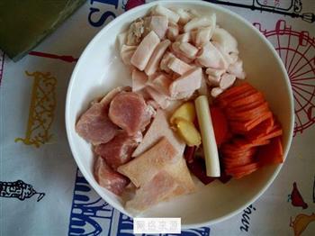 大白菜炖冻豆腐的做法步骤2