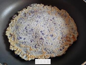 紫甘蓝鸡蛋饼的做法图解6