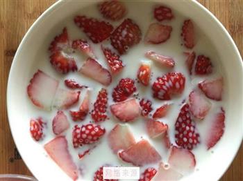 草莓椰奶冻的做法图解7