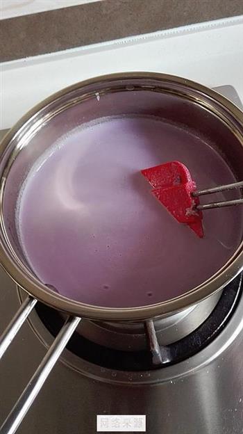 紫薯燕麦牛奶羹的做法图解4