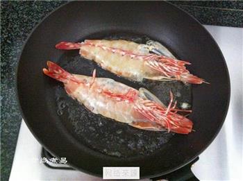 柠香干煎大虾的做法图解5