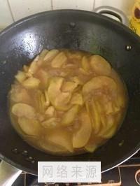 煎猪排佐苹果酱的做法步骤5