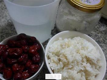 红枣营养米糊的做法步骤1
