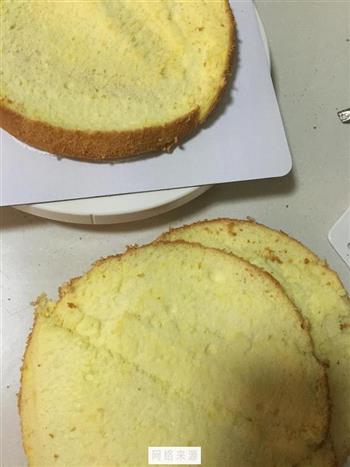 小清新裱花蛋糕的做法步骤2