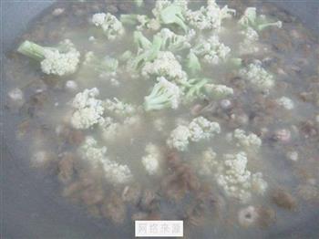 花菜牡蛎汤的做法图解7