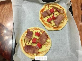 培根蟹柳小披萨的做法图解10