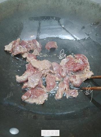 苦瓜炒牛肉的做法步骤7