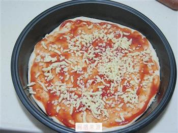 菠萝火腿披萨的做法步骤7