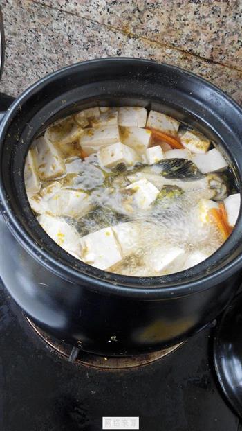 豆腐炖黄甲鱼的做法图解7