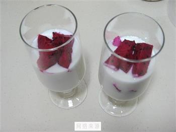 火龙果酸奶杯的做法步骤7