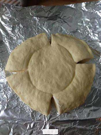 向日葵豆沙面包的做法图解11
