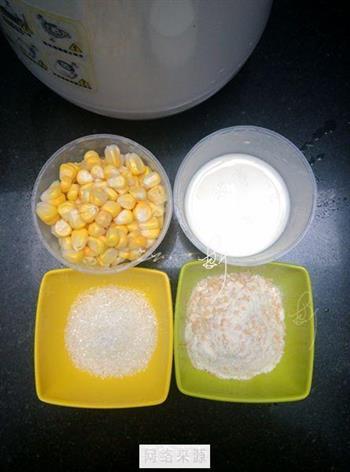奶香燕麦玉米汁的做法步骤1