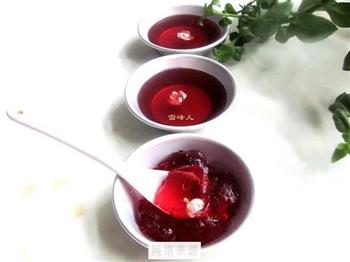 水果朗姆酒花茶果冻的做法步骤10