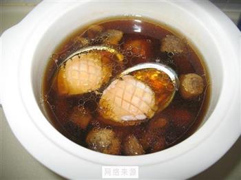 姬松茸排骨鲍鱼汤的做法步骤6