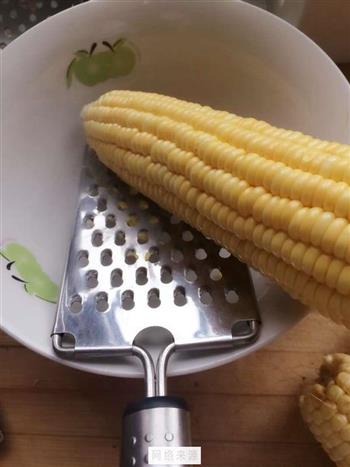 玉米糊汤的做法图解2