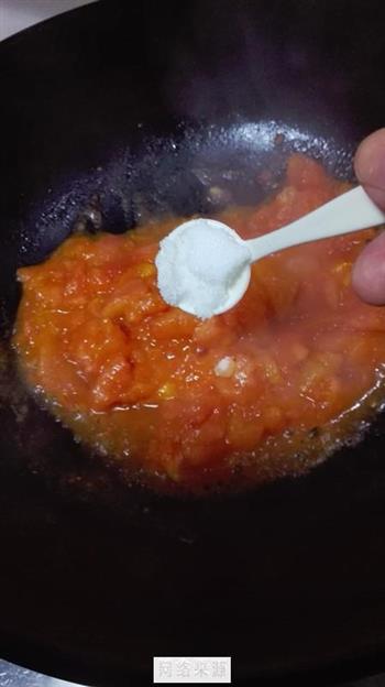 西红柿蛋花汤的做法图解5