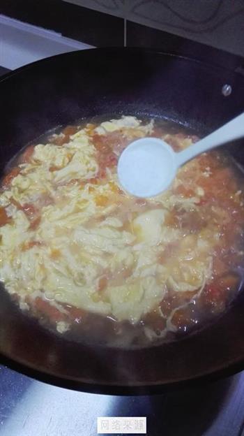 西红柿蛋花汤的做法步骤9