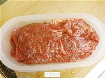 简易机烤牛肉条的做法步骤3