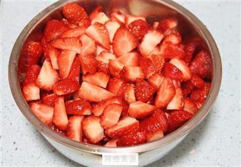 面包机自制草莓酱的做法步骤3