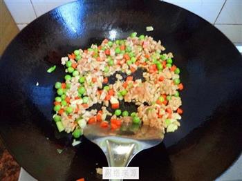 豌豆肉末烧豆腐的做法步骤5