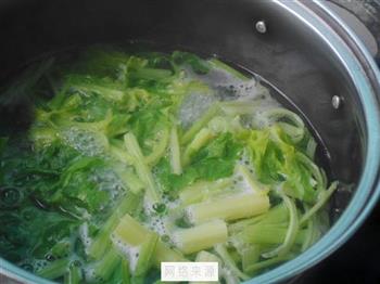 粉丝虾米芹菜汤的做法步骤6