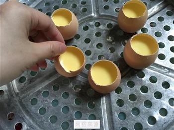 原壳鸡蛋布丁盆栽的做法步骤15