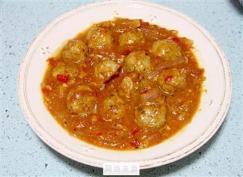 茄汁肉丸焗土豆泥的做法图解17