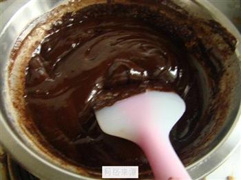 巧克力慕斯盆栽蛋糕的做法步骤12