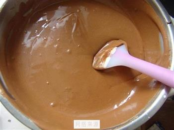 巧克力慕斯盆栽蛋糕的做法步骤16