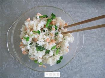 日式三文鱼饭团的做法步骤9