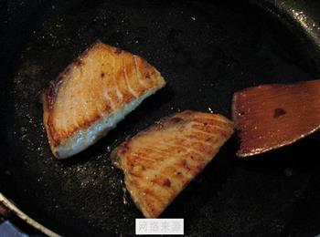 煎三文鱼牛油果沙拉的做法图解11