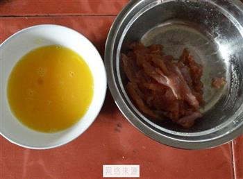鸡蛋瘦肉艾叶汤的做法步骤3