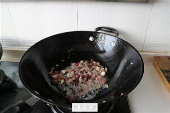 腊肉豌豆焖饭的做法图解4