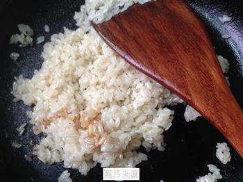 松茸生炒糯米饭的做法步骤14
