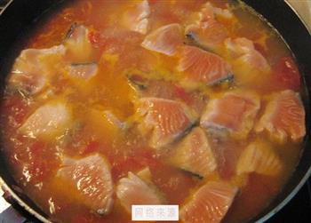 三文鱼番茄汤的做法步骤7