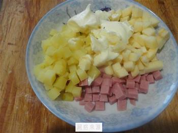 土豆火腿沙拉酱的做法步骤7