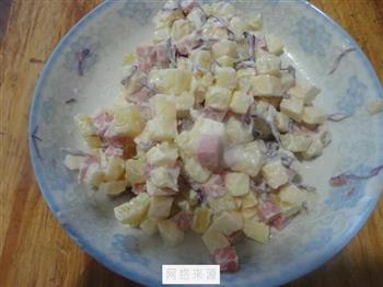 土豆火腿沙拉酱的做法图解8